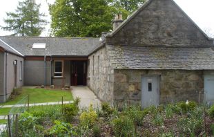Sensory Garden & main door